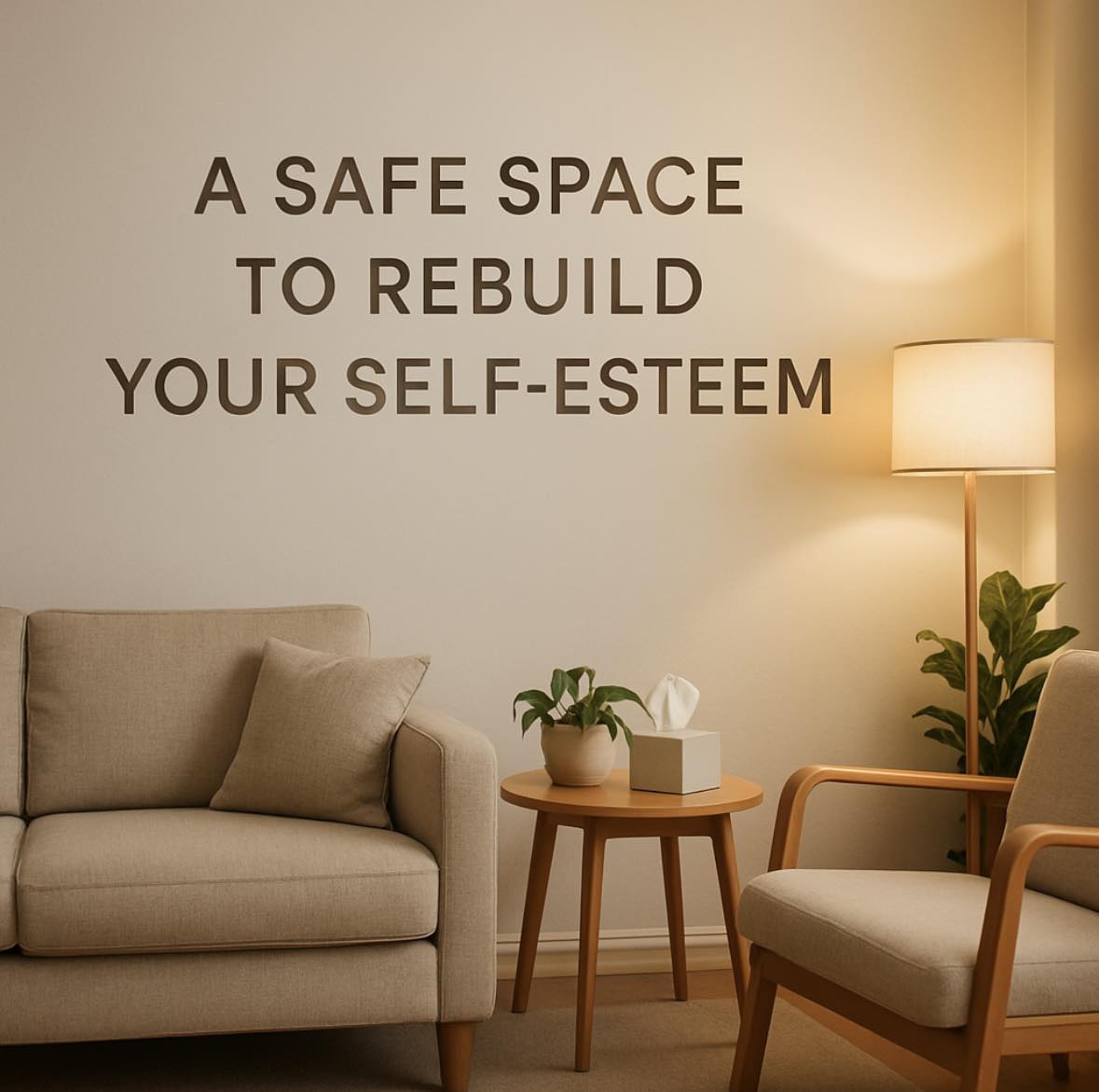 A Safe Space to rebuild your Self Esteem.